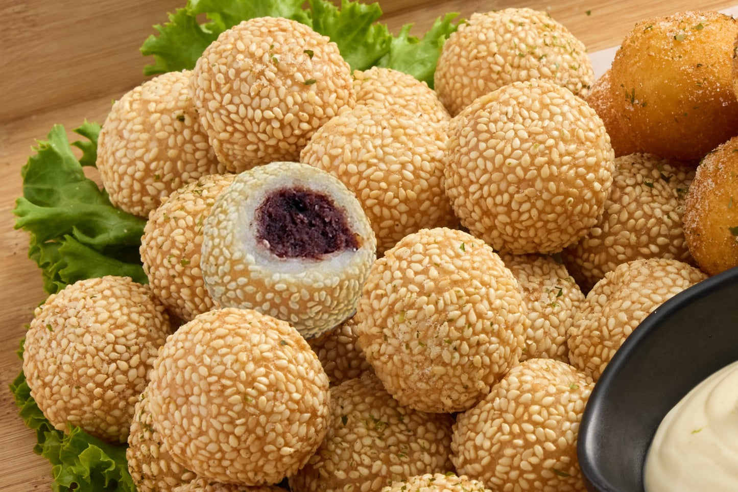 Sticky Rice Popping Balls (V)