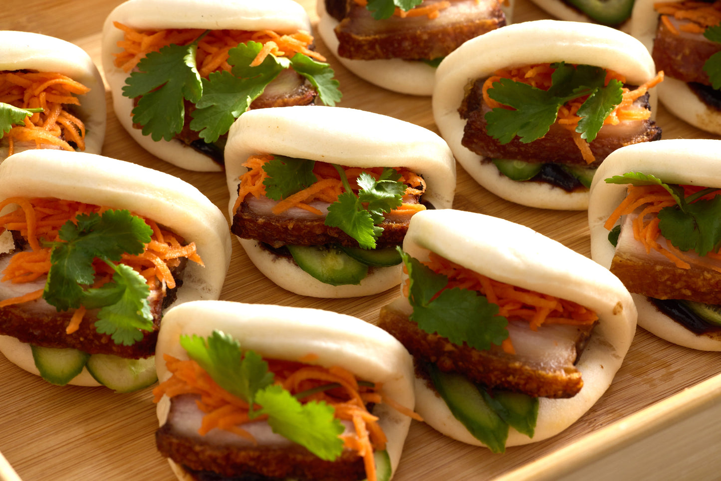 Crispy Pork Belly Gua Bao Platter