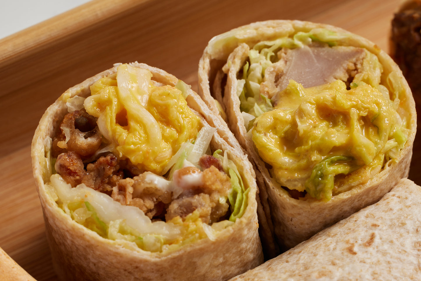 Gourmet Meat and Kimchi Wrap