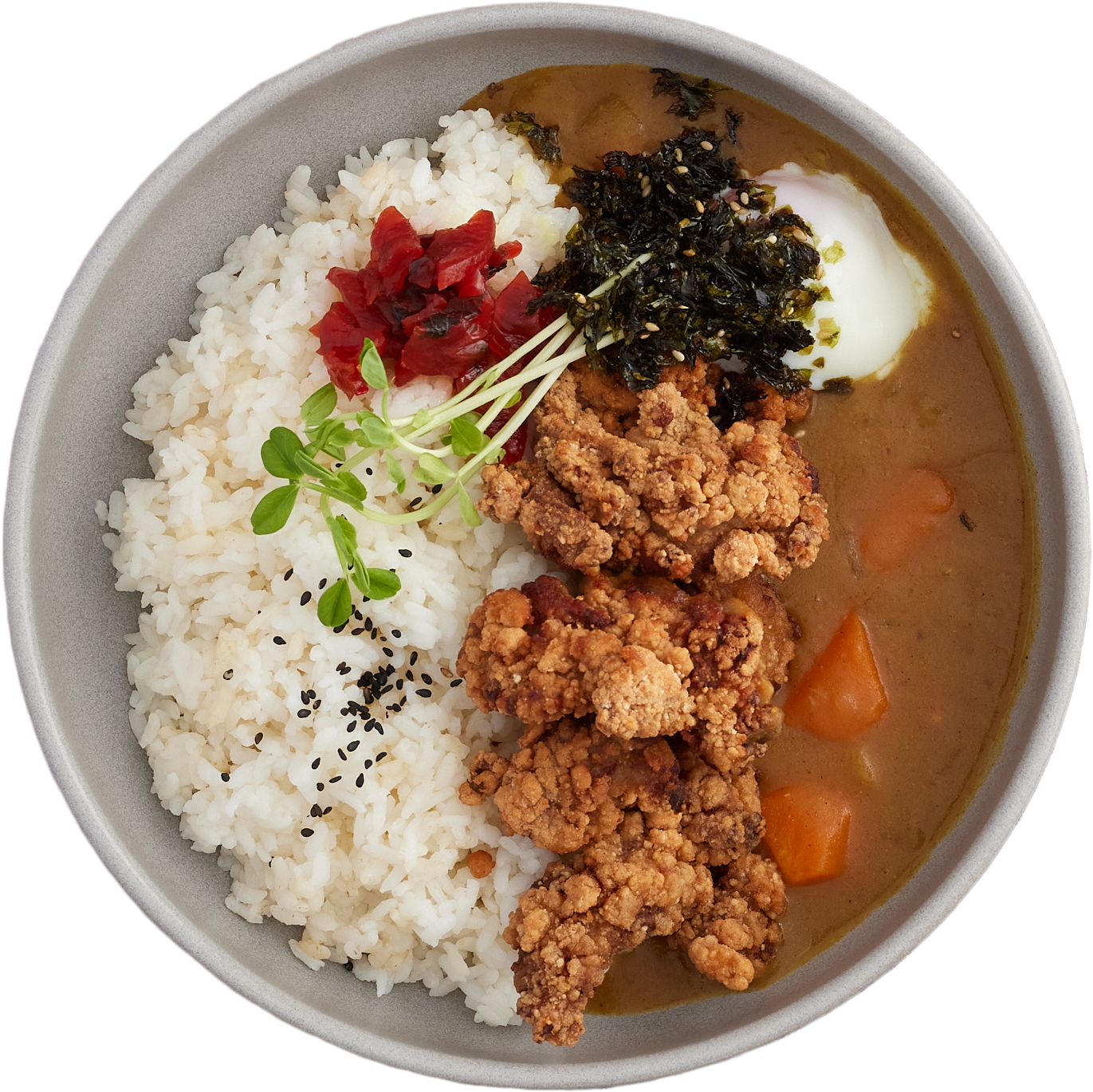 Crispy Chicken Curry Don