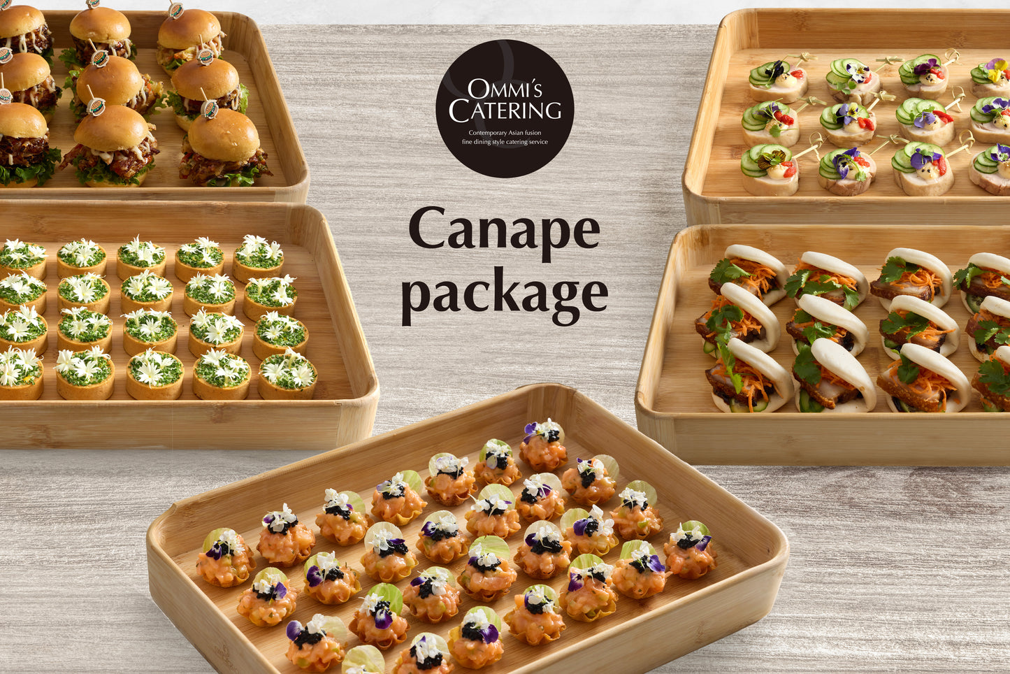 Canapé package | Min 20pax
