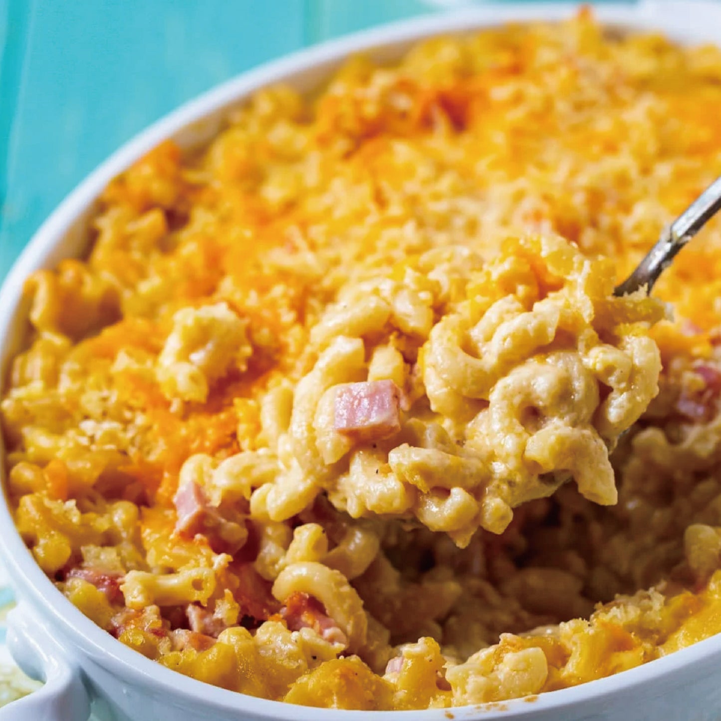 Ham & Sweetcorn Mac N' Cheese