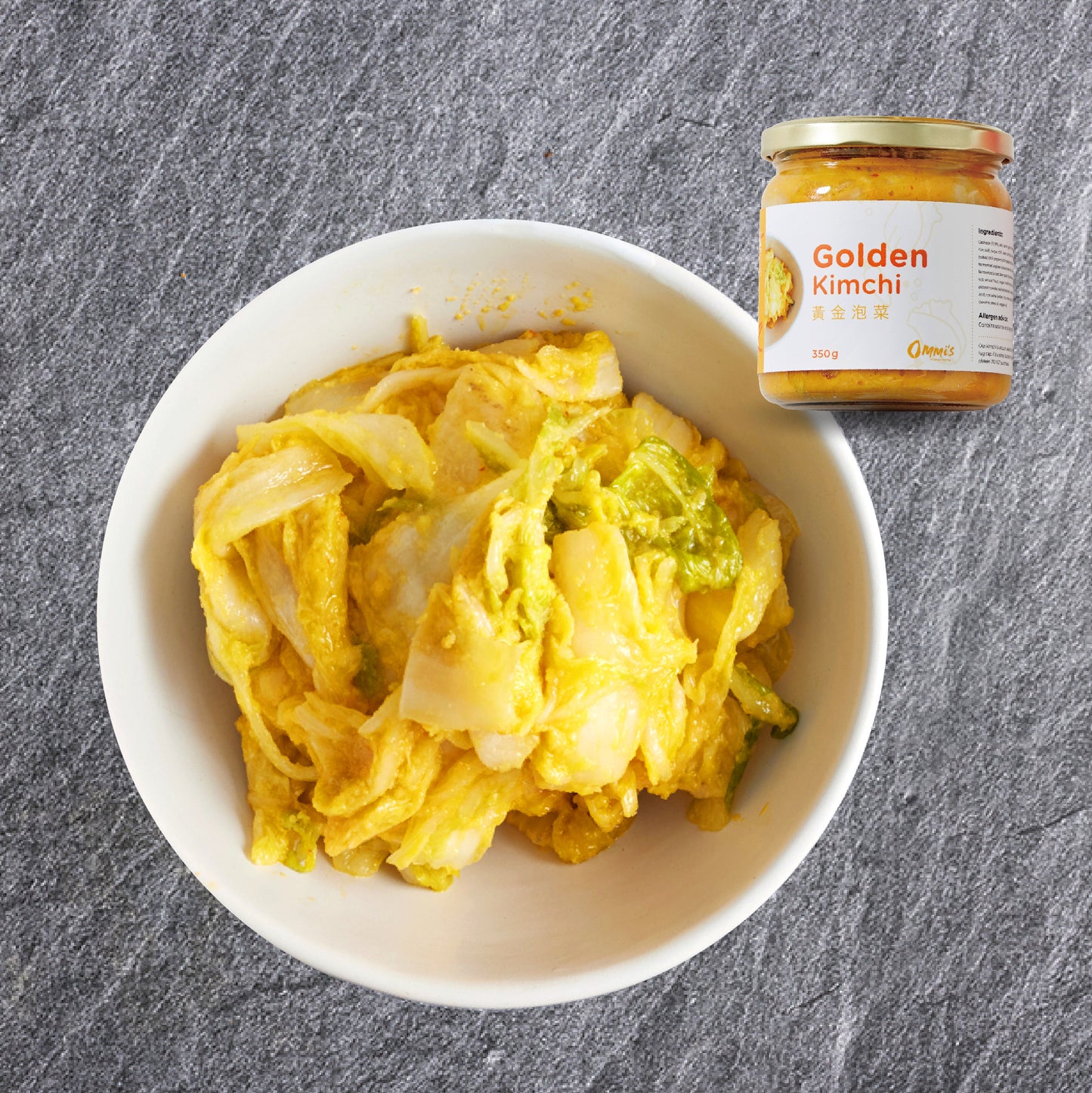 Golden kimchi