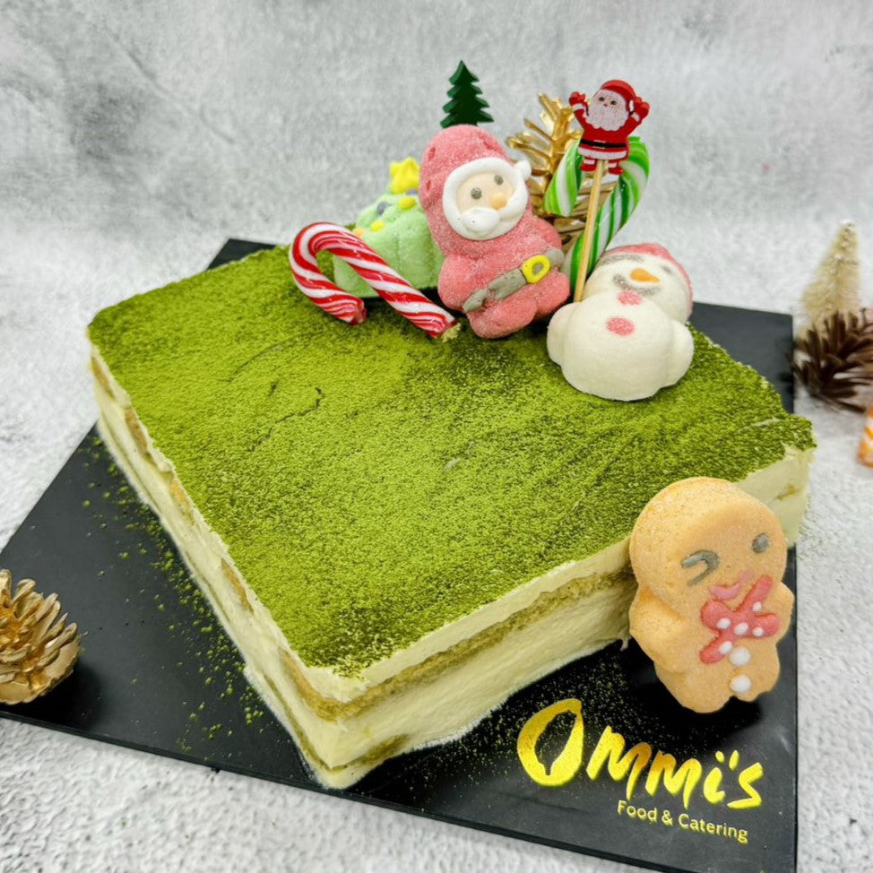 Christmas Tiramisu - Matcha Green Tea