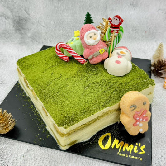 Christmas Tiramisu - Matcha Green Tea