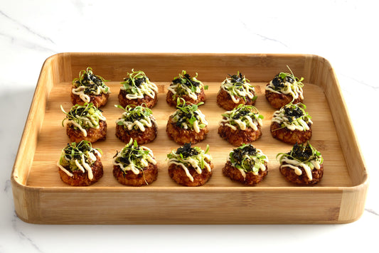 Mini Veggie Tempura Box with Edamame (v)