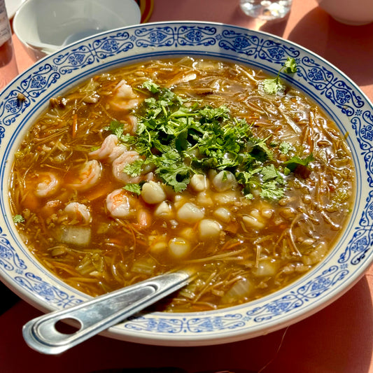 Braised Scallop and Prawn Thick Soup (Ban-doh) | 干貝蝦仁紅燒羹 (辦桌同款)