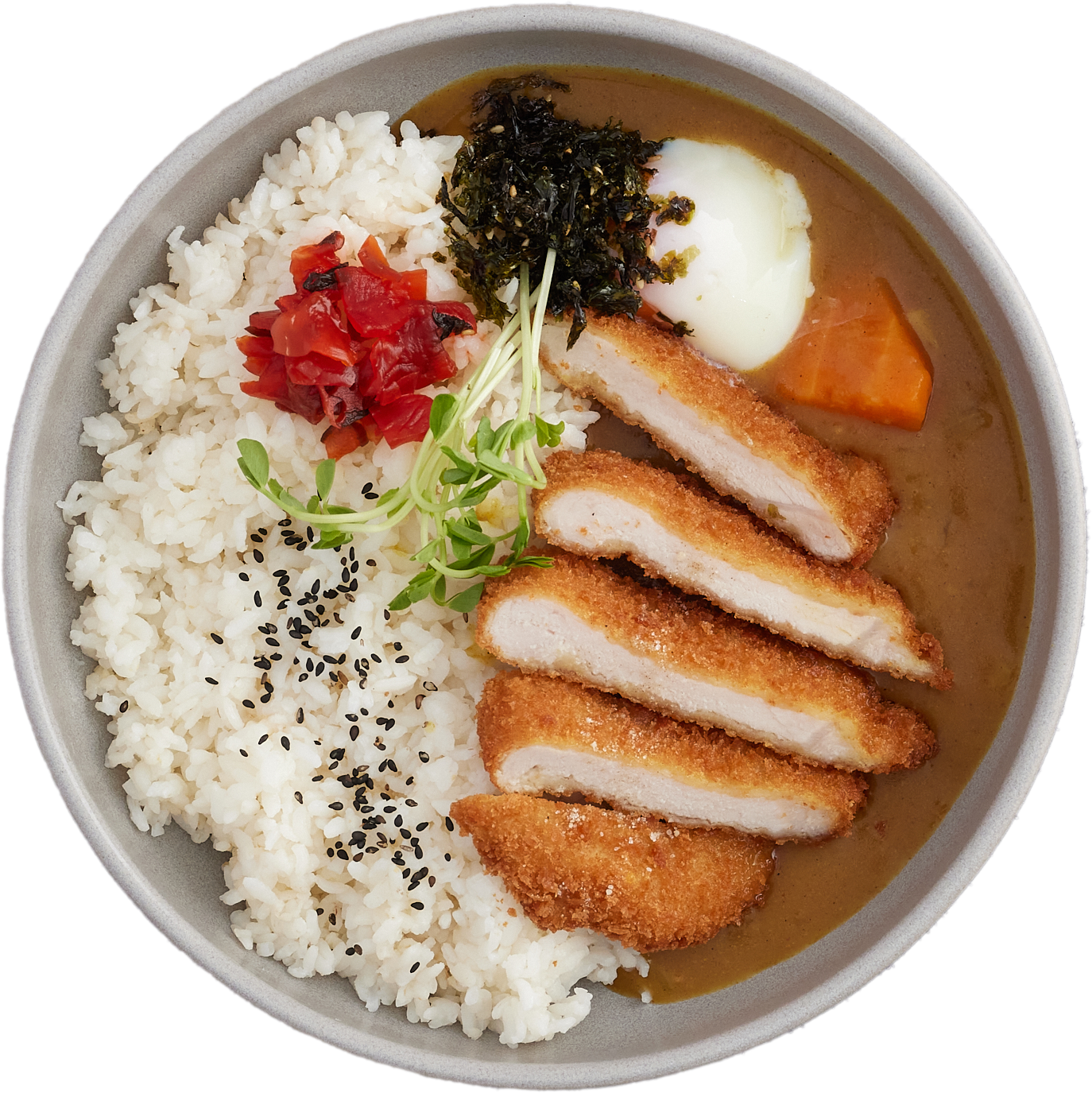 Pork Katsu Steak Curry Don