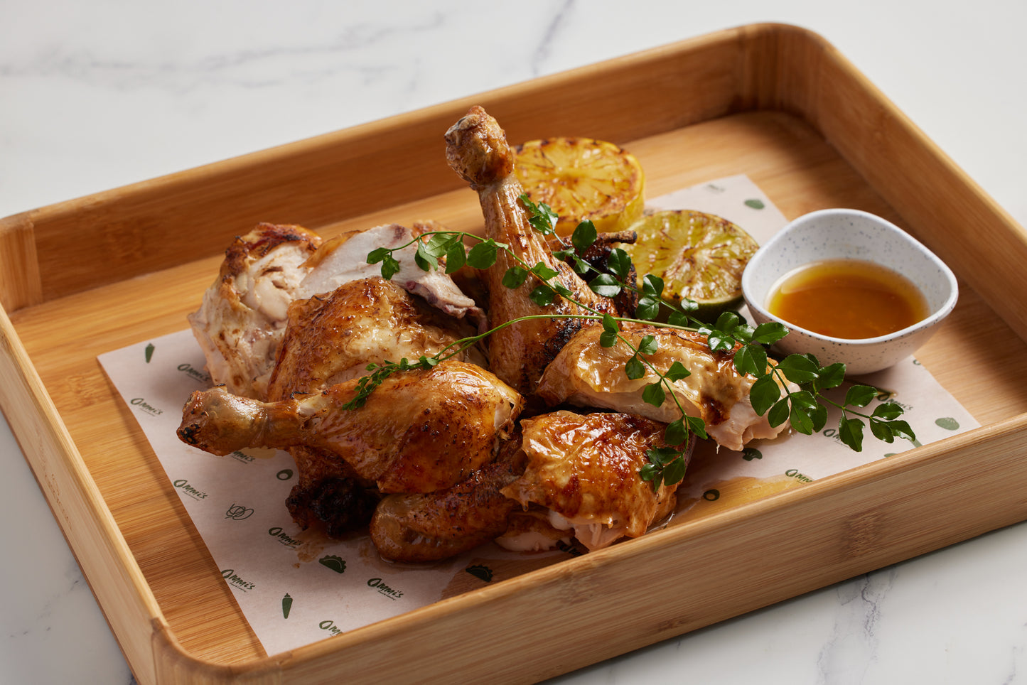 Soy Honey Glazed Roast Whole Chicken 2.5kg