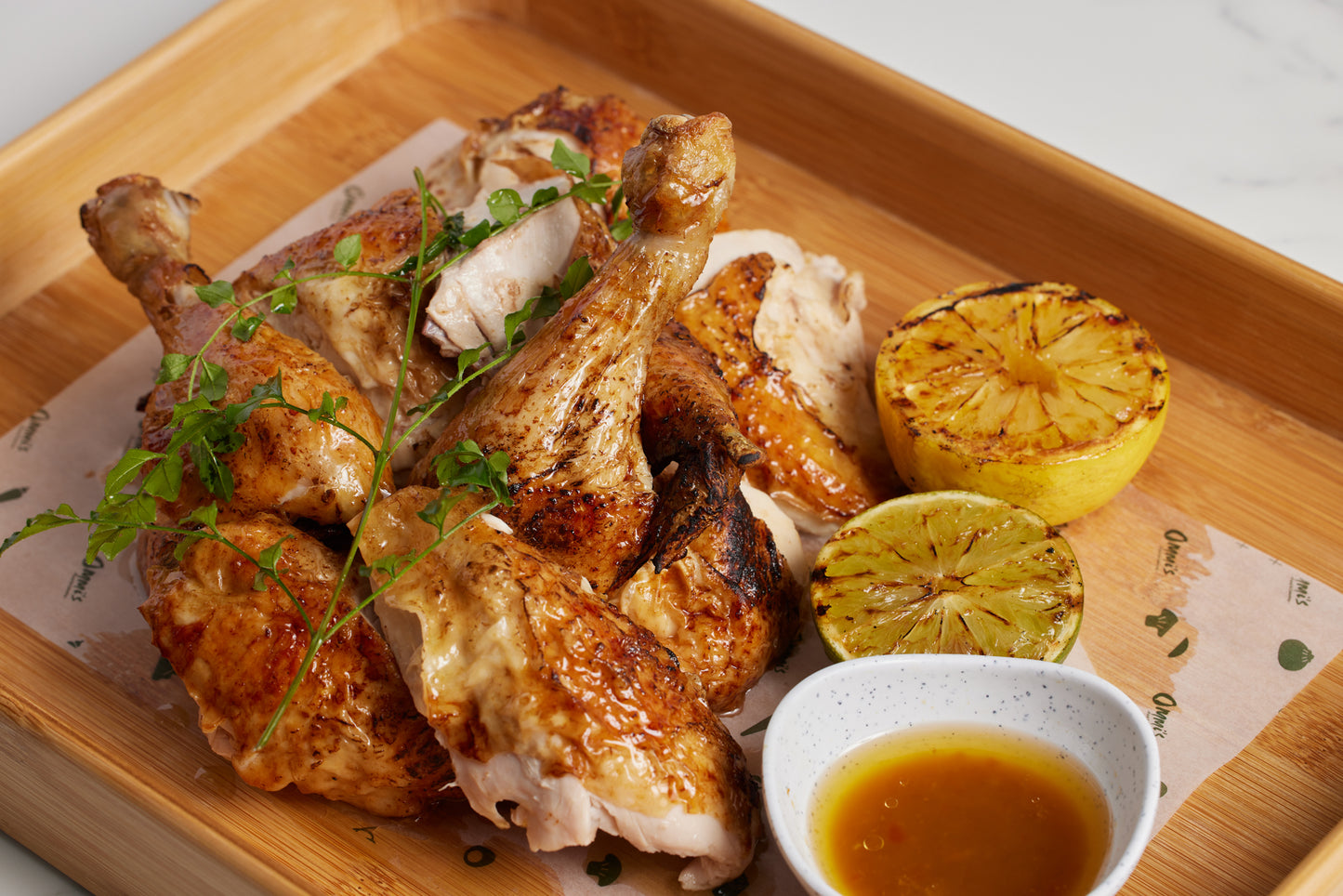 Soy Honey Glazed Roast Whole Chicken 2.5kg