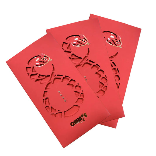 Year of Horse Culinary Wishes Red Envelope Set (5Pack)| 馬躍盛世過年紅包袋 (五入組)