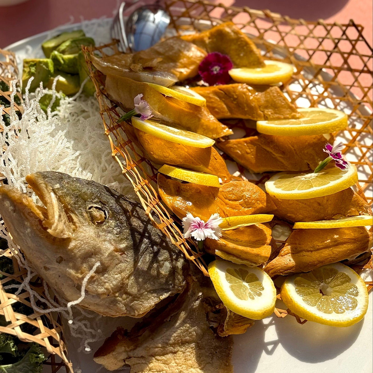 Oolong Tea Smoked Murray Cod (Ban-doh) |  烏龍茶燻鱈魚 (辦桌同款)