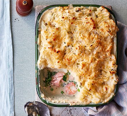 English Seafood Pie