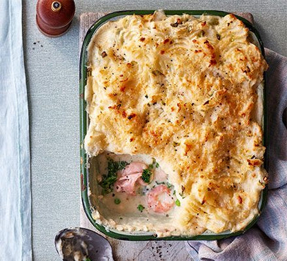English Seafood Pie