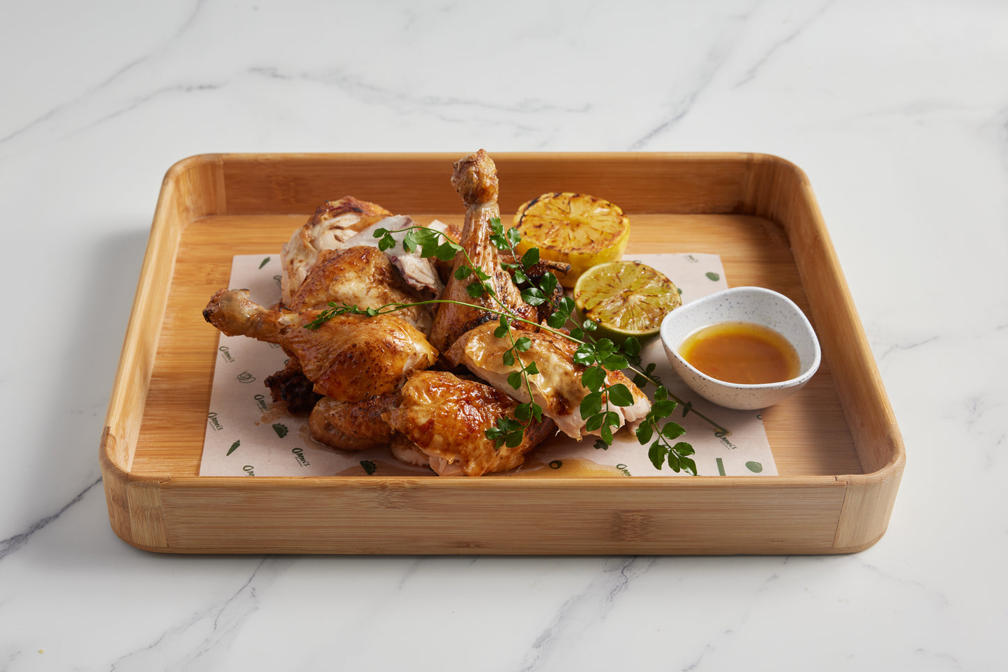 Soy Honey Glazed Roast Whole Chicken 2.5kg
